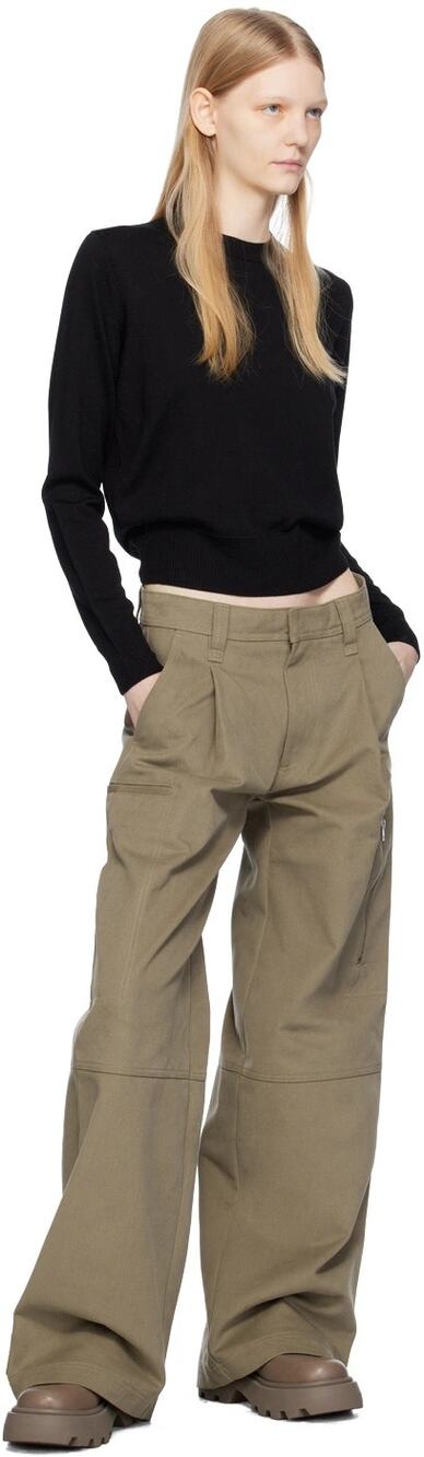 Ami Cotton Cargo Pants XS